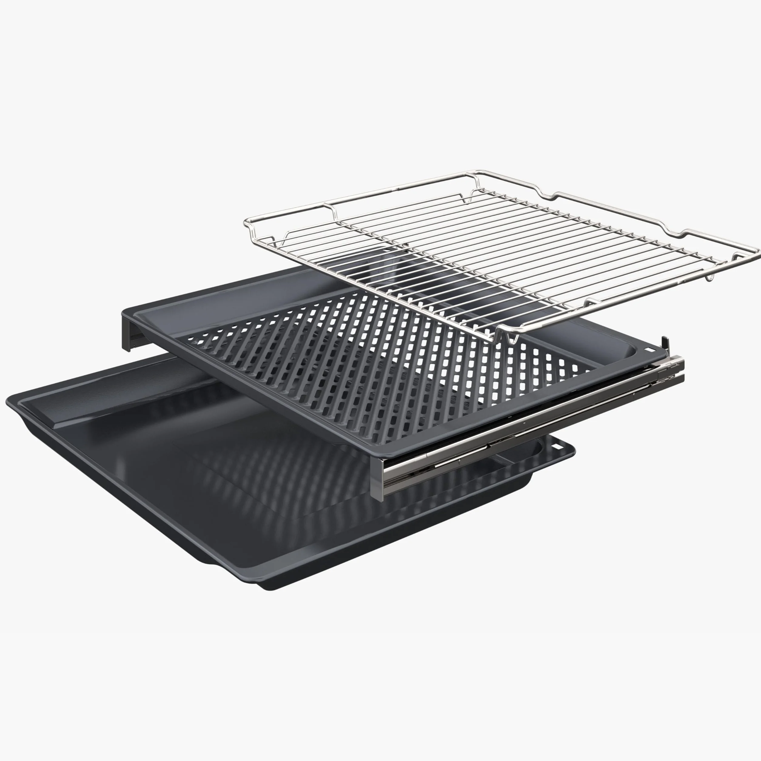 Balay – Horno con Vapor, 60 cm de ancho, 71L, Serie Cristal, Pirolítico, Función Freidora de aire, negro, 3HD5829N3