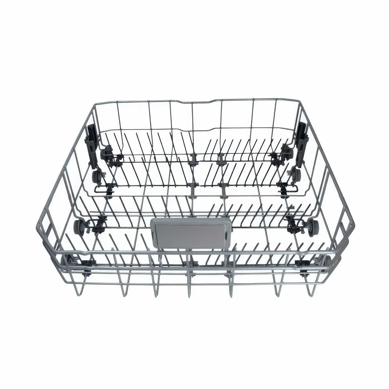 CABLEPELADO Cesta inferior para lavavajillas Beko 1766810083, Cesto lavavajilla Beko, Cesto Beko vajilla, Medidas 51,5 cm fondo x 52.5 cm ancho x 17 cm alto, sin tope de freno