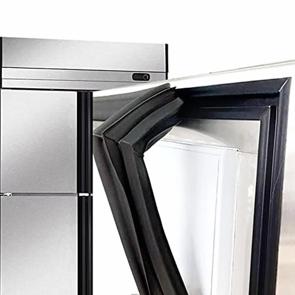 Junta para Puerta Sello Magnético para Puerta De Frigorífico y Congelador,Negro