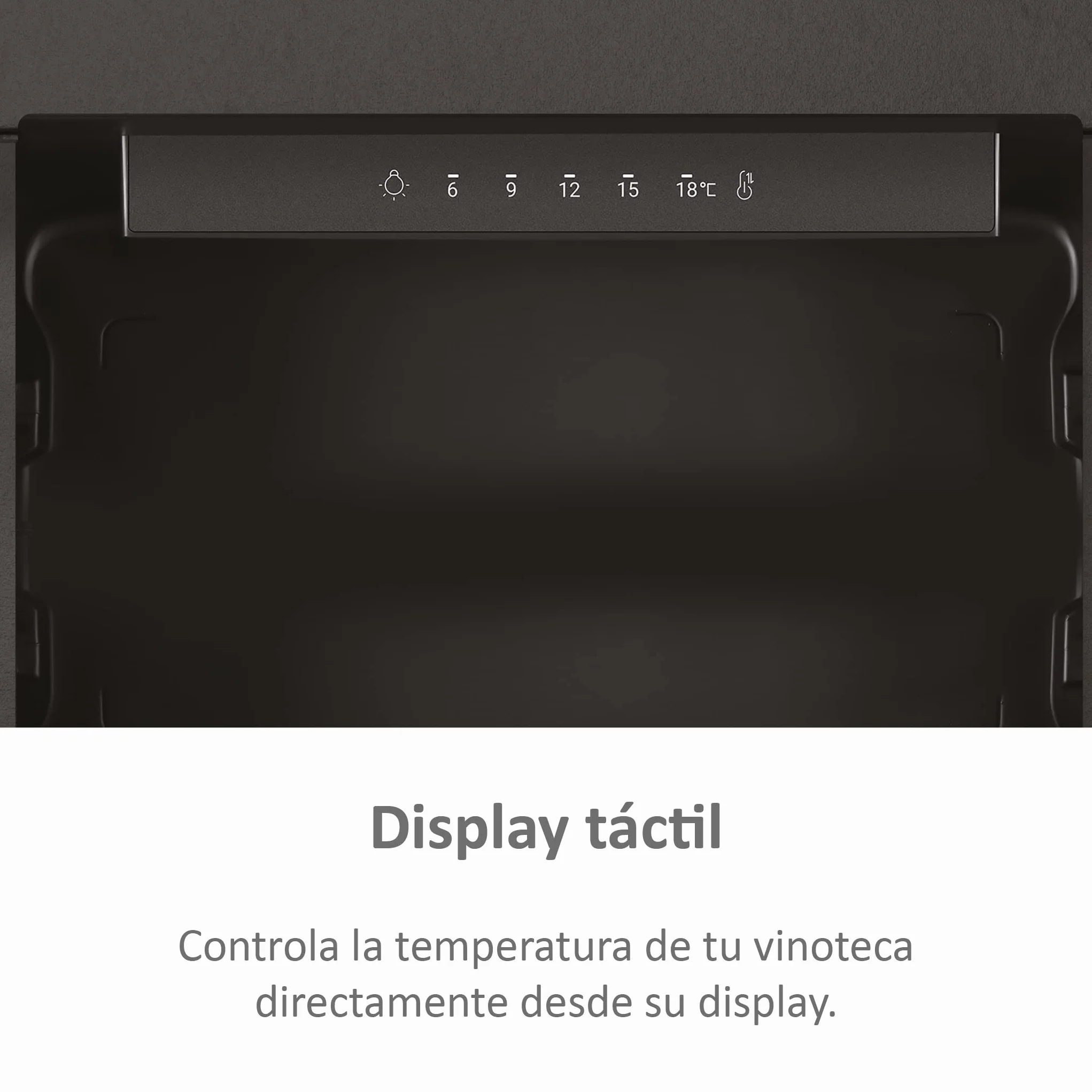 Haier Wine Bank 50 Series 3 HWS33GG- Vinoteca de 33 Botellas,Estantes de Madera,Filtro Anti-UV, Refrigeración por Compresor,Display Digital,Iluminación LED,Silenciosa 37 dbA, Antivibraciones