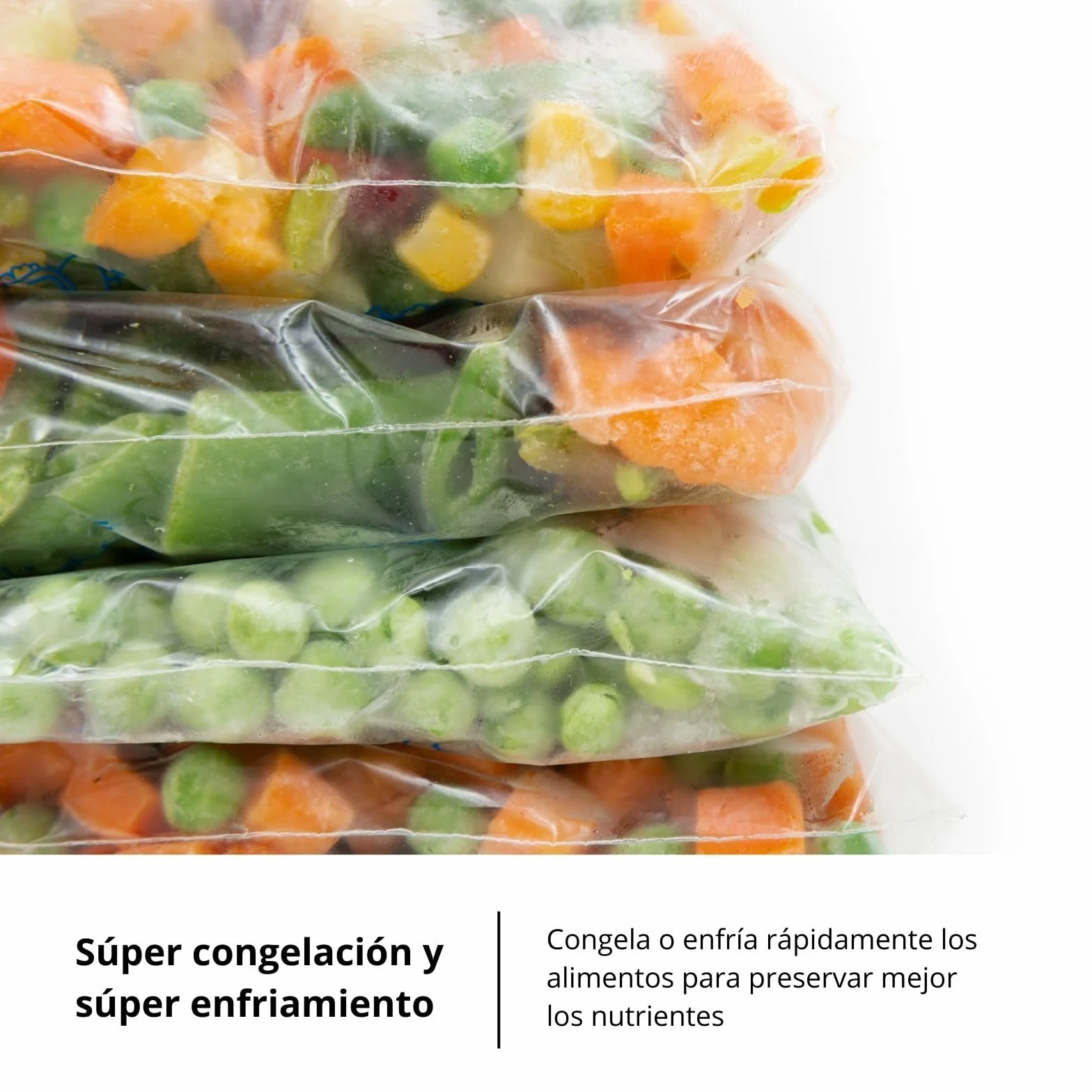 Corberó – Frigorífico Americano | CFSBSM460NFW | 460L | 177.5cm | No Frost | Motor Inverter |41 dB | Display en la puerta | Súper Enfriamiento | Súper Congelación | Blanco