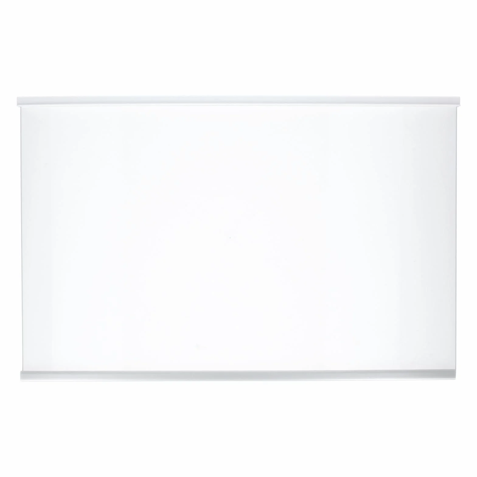 Bauknecht Whirlpool 480132101134 - Bandeja de cristal para frigorífico, congelador, congelador, también Ignis, Philips, Ikea, Privileg Quelle (495 x 317 x 13 mm)