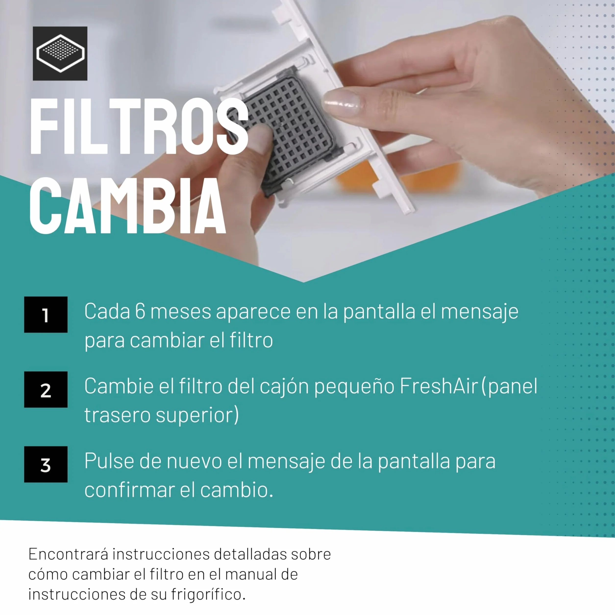 FilterBase® Fresh Air Filtro para Frigorífico Liebherr | 4 unidades | Filtro de carbón activo compatible con 9096989 9882460 988246000 y 7440021-00