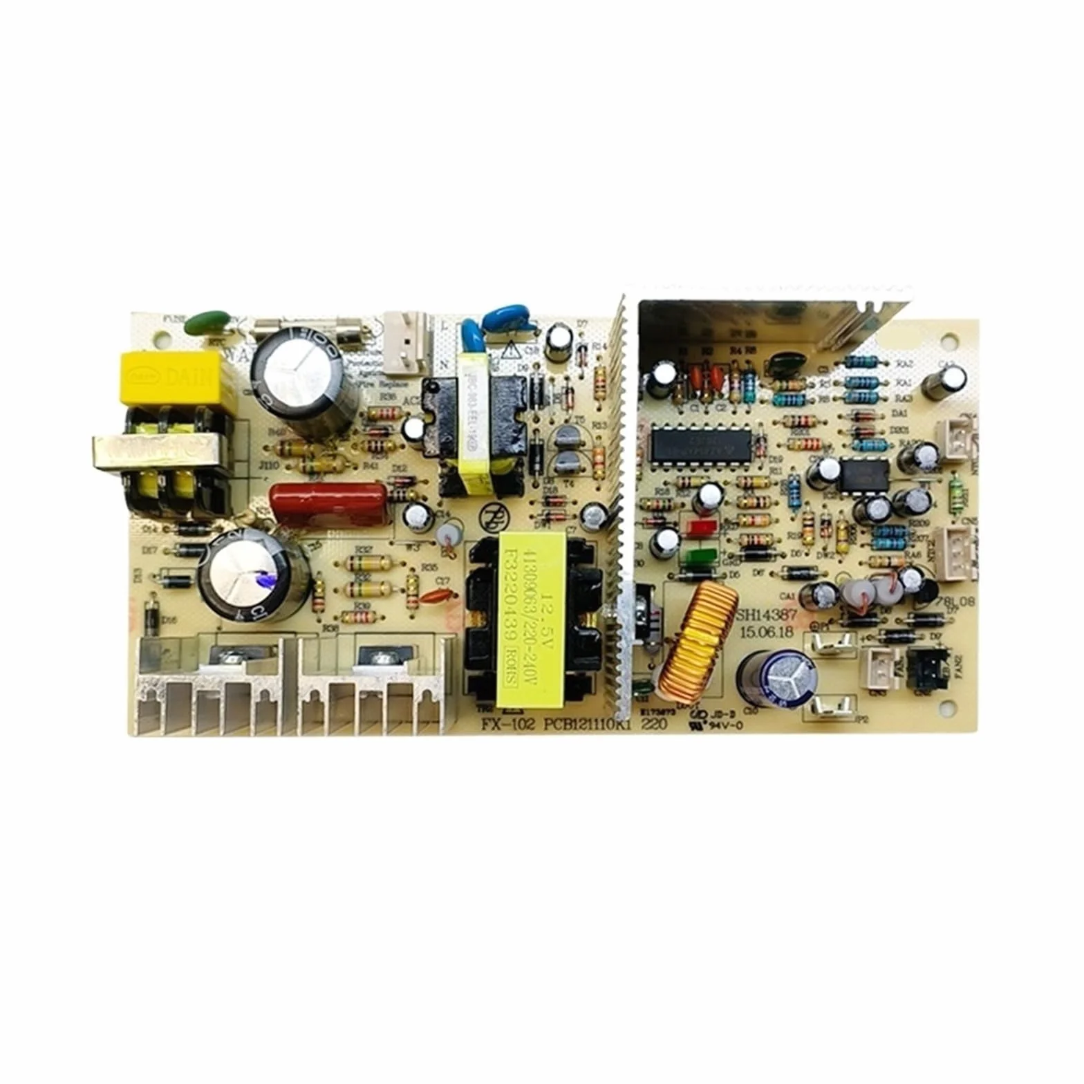 FX-102 12,5 V Gabinete De Vino Tinto Placa De Alimentación Tablero Principal Reemplazar Piezas, Accesorios De Refrigerador 220V 70W PCB121110K1