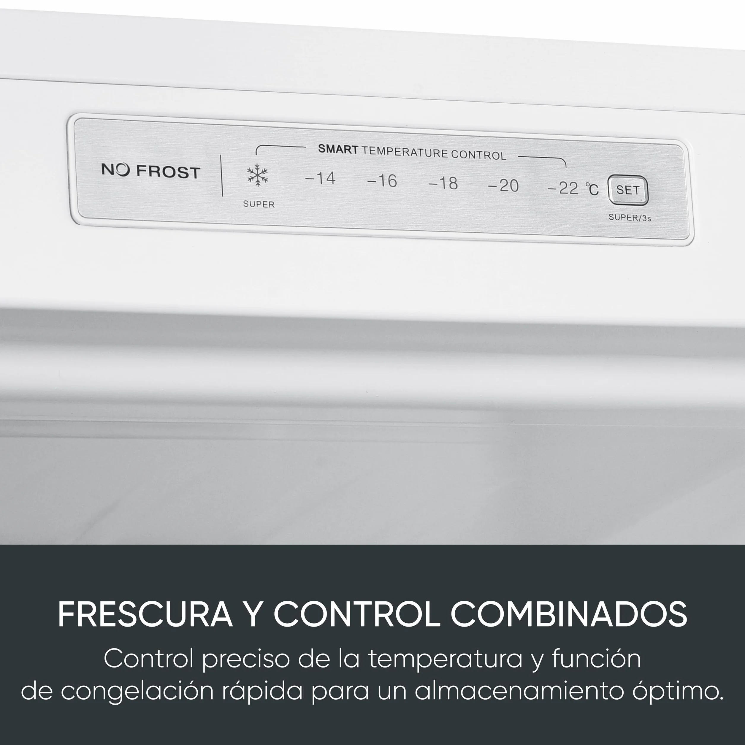 No-Frost Freezer, 161L, White