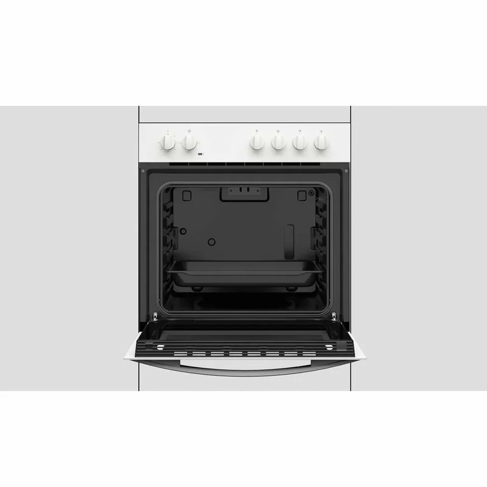 TEKA Horno Polivalente Convencional 60 cm HBE 490 ME 3 Funciones Puerta 2 Cristales