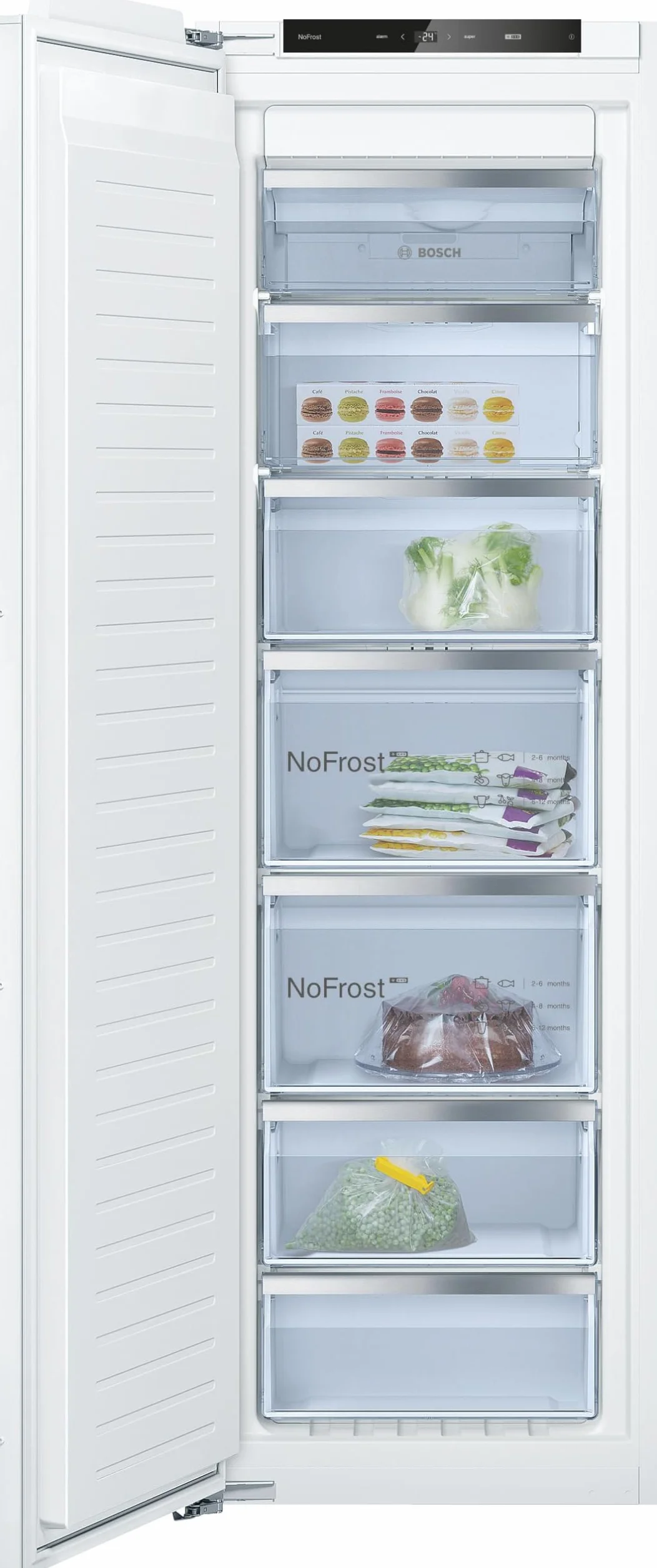 Bosch Congelador Integrable Serie 6 NoFrost 56 cm GIN81ACE0