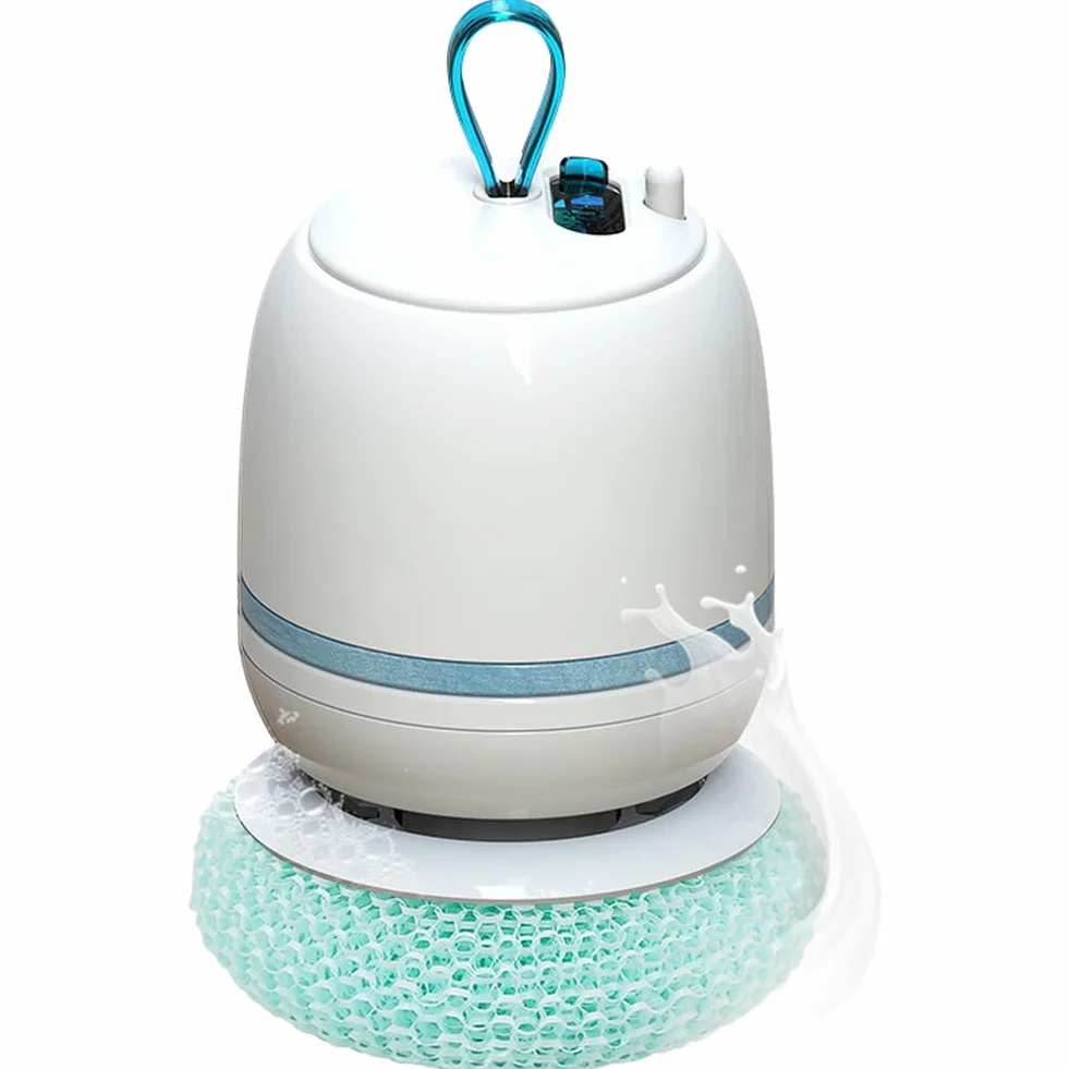 Honseadek Bola eléctrica inalámbrica para lavar platos USB recargable con dispensador automático de detergente 360°