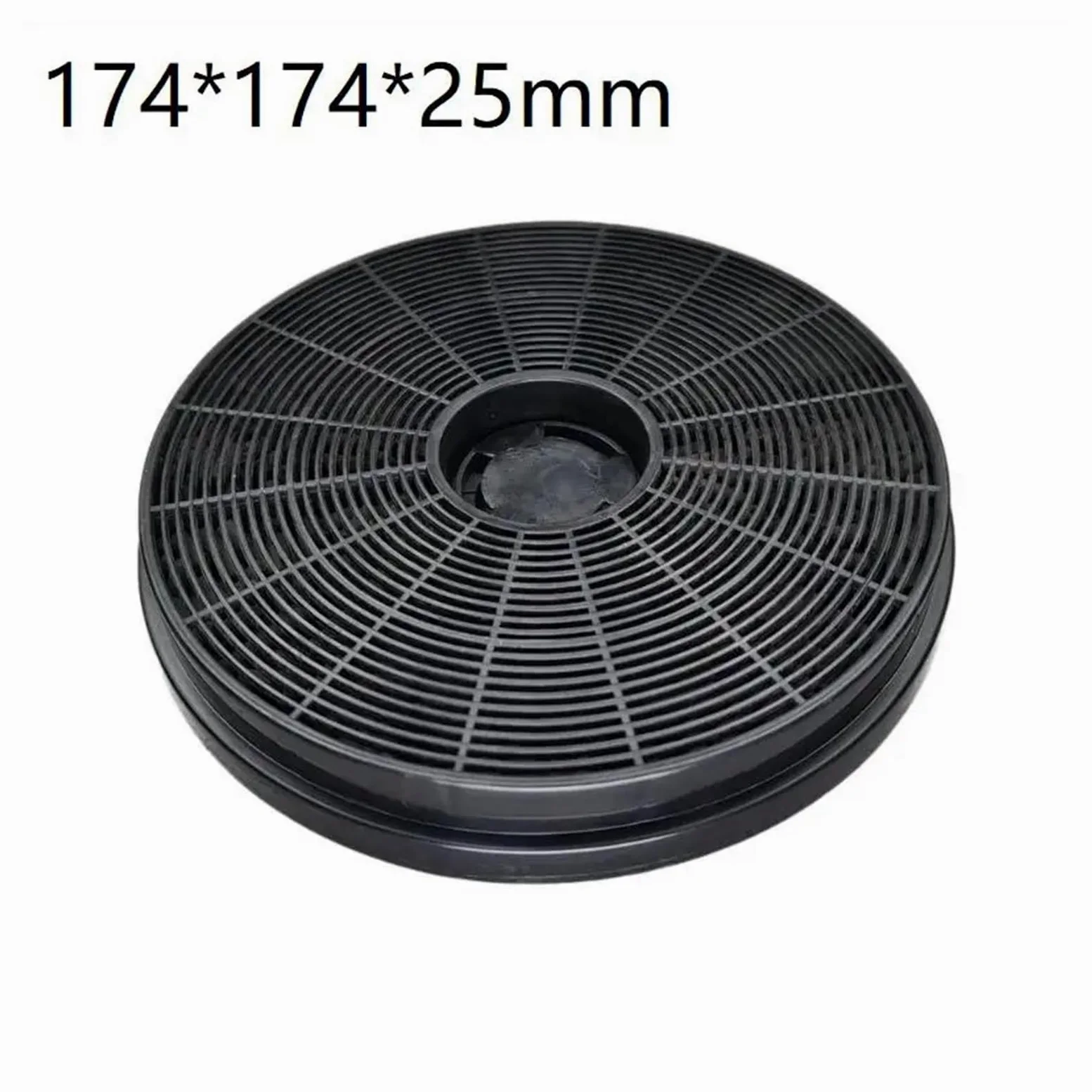 Filtro De Carbono For Campana Extractora, Accesorios 174mm X 25mm, Compatible Con Piezas, 2 Uds