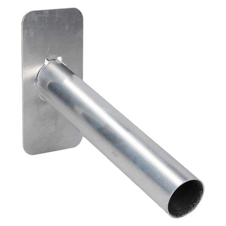 LUTH Premium Profi Parts Tubo de escape para chimenea compatible con Dometic 293565200 195 mm en nevera absorbente