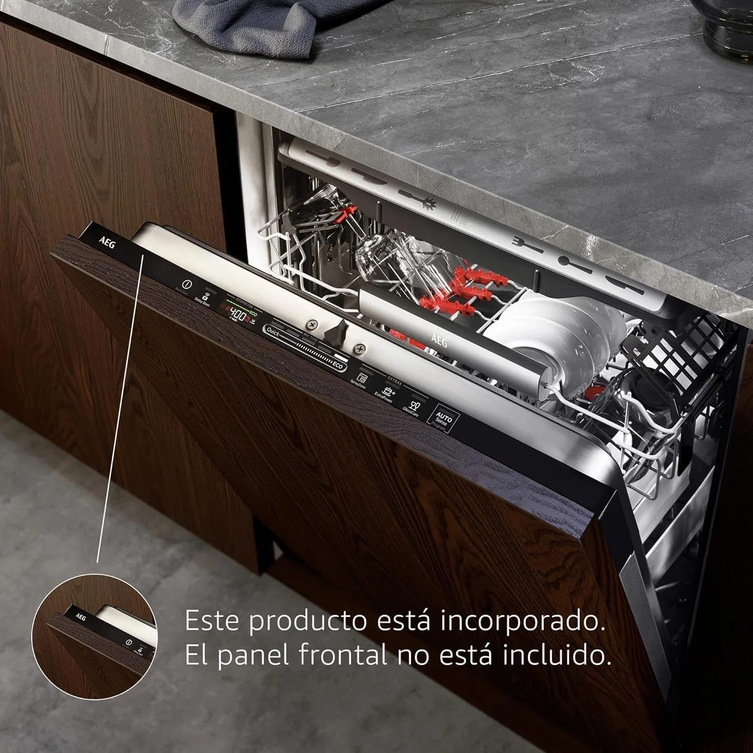 AEG Lavavajillas Integrable 60 cm 14 Cubiertos Serie 6000 AirDry 44 dB(A) Clase C