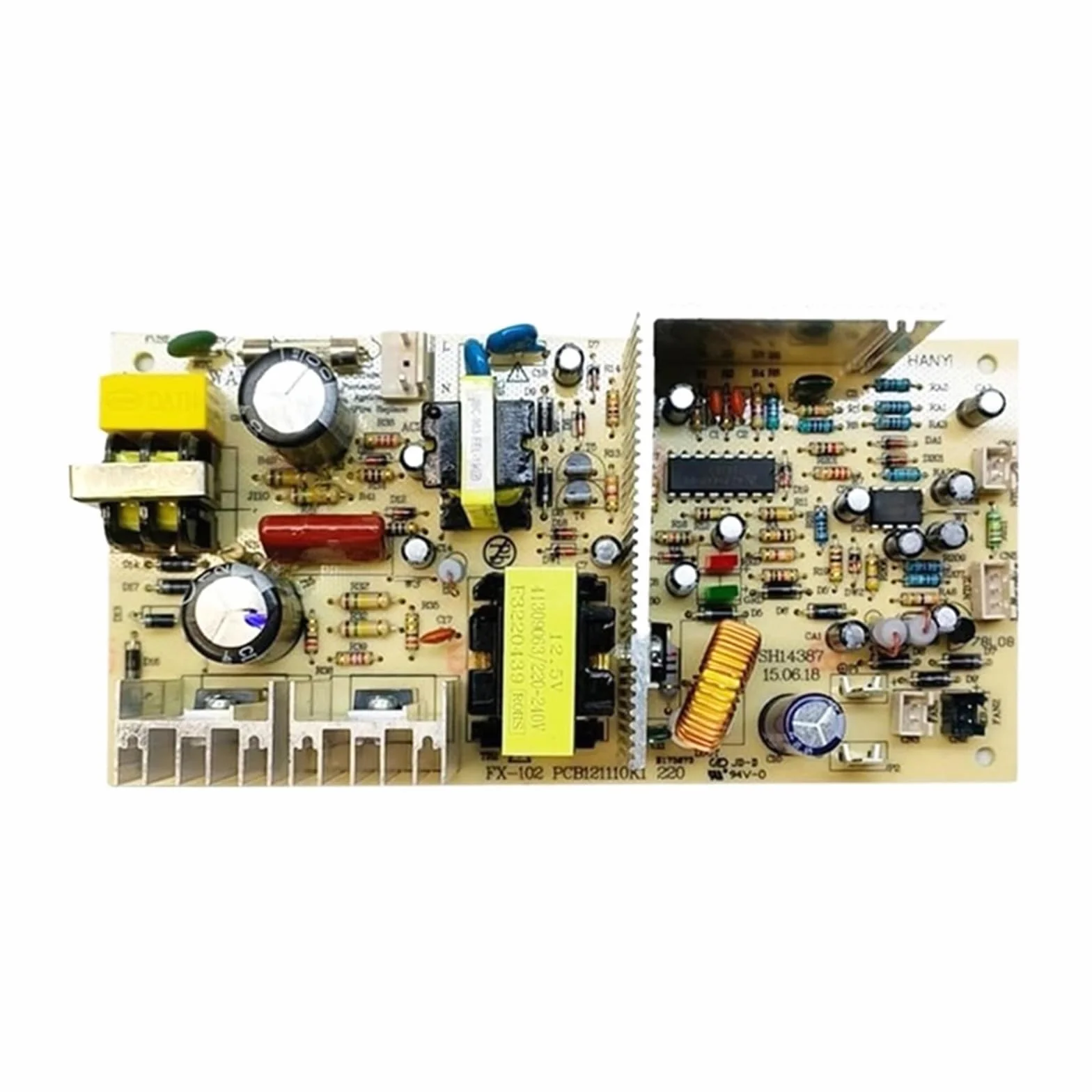 FX102 Enfriadores de Vino PCB121110K1 Placa de alimentación 10, 5 V Ideal para Sistemas de 220 V-240 V Placa de alimentación