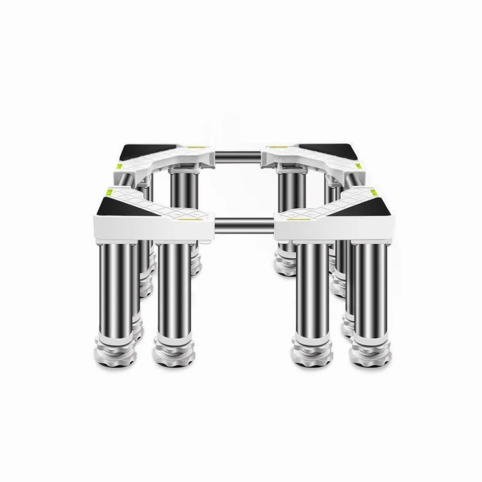 Lavadora Secadora Soporte básico Base antivibración Base de amortiguación Cuencas para refrigerador aumentan 29-32 cm Planchas de suelo de pedestal Marco base para congelador, contenedor para plantas