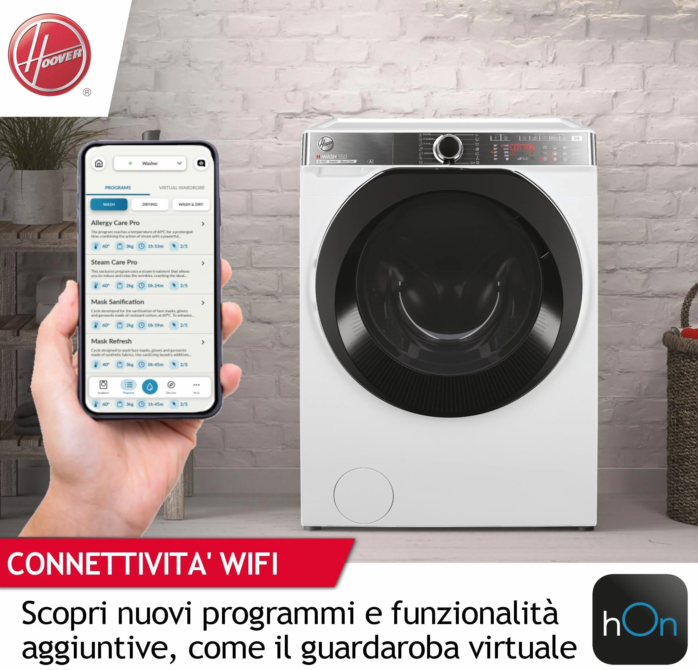 HOOVER LAVASCIU H5DPB 485BC9/1-S