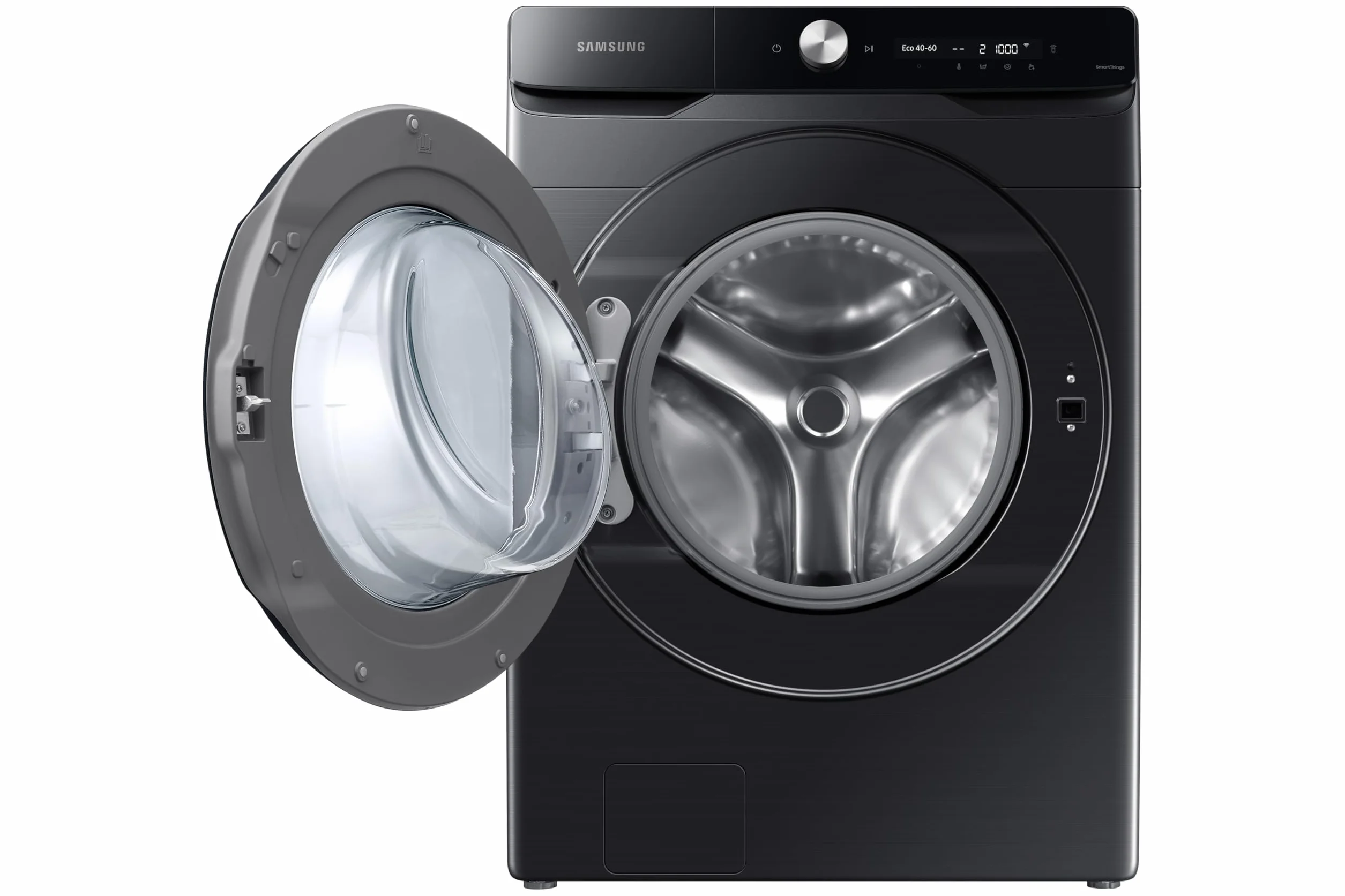 Samsung Lavadora AI 20kg EcoBubble™ Clase A Negra WF20DG8650BVU3