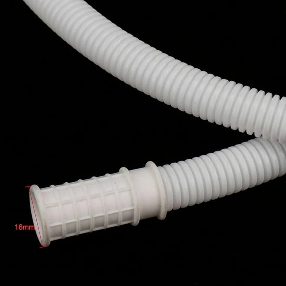 Tubo de extensión de manguera de drenaje universal Manguera flexible de entrada de agua for desagüe de lavadora y aire acondicionado, longitud de 25 m(5M)