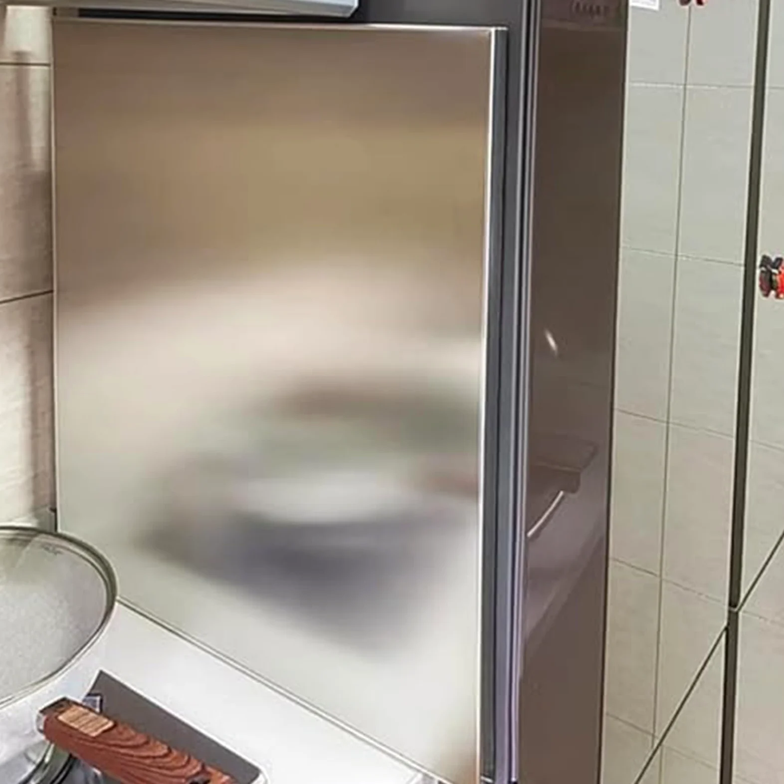 Genérico Panel Lateral magnético para refrigerador, Escudo térmico para Pared detrás de Estufa de leña para áreas de Cocina/tubería de Gas, Protector contra Salpicaduras para refrigerador s