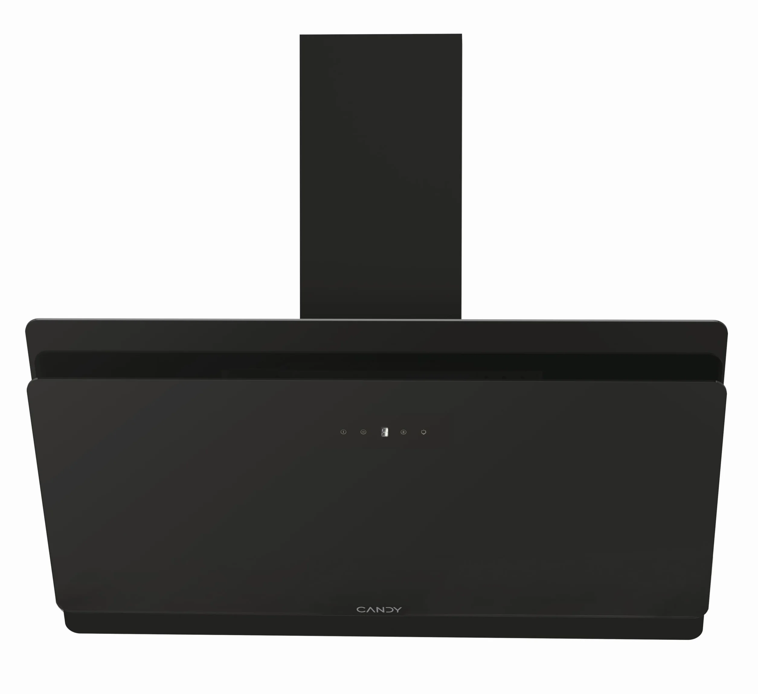 Candy CDG9CBP8B Campana Decorativa 90 cm 4 Niveles Potencia 611 m³/h Control Táctil Filtros Aluminio Antigrasas Carbono Incluidos LED Negro