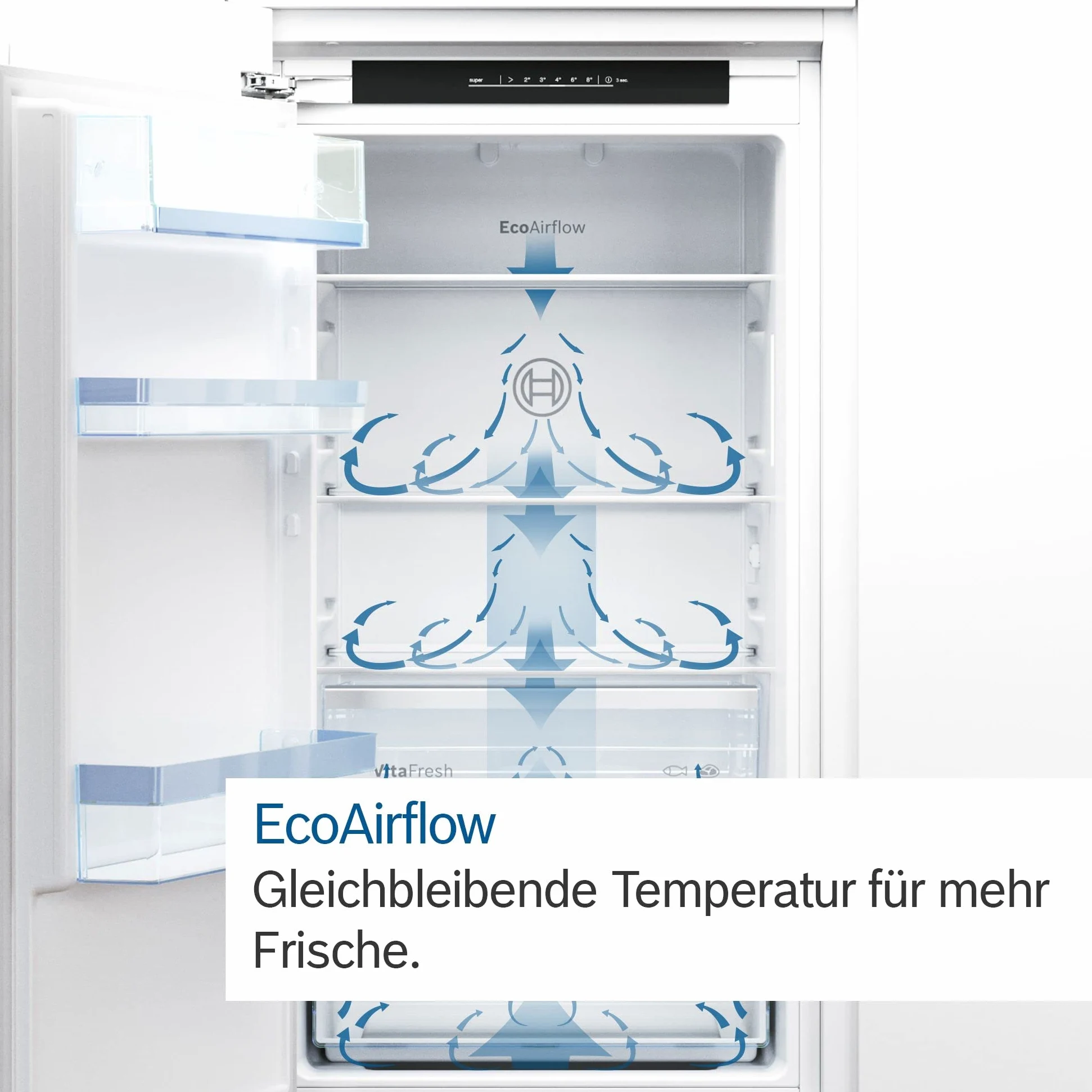 refrigerador de 1 puerta con pantógrafo integrado de 187 l KIL42VFE0