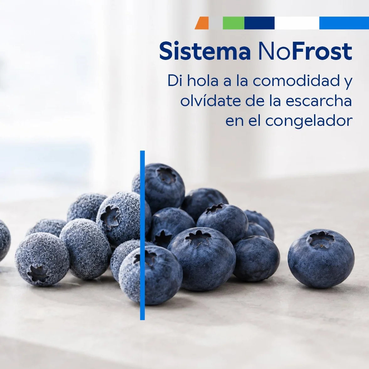 Balay - Frigorífico Combi Integrable, Puerta Deslizante, NoFrost, Cajón Fresh, 260 litros, 3KIE712F