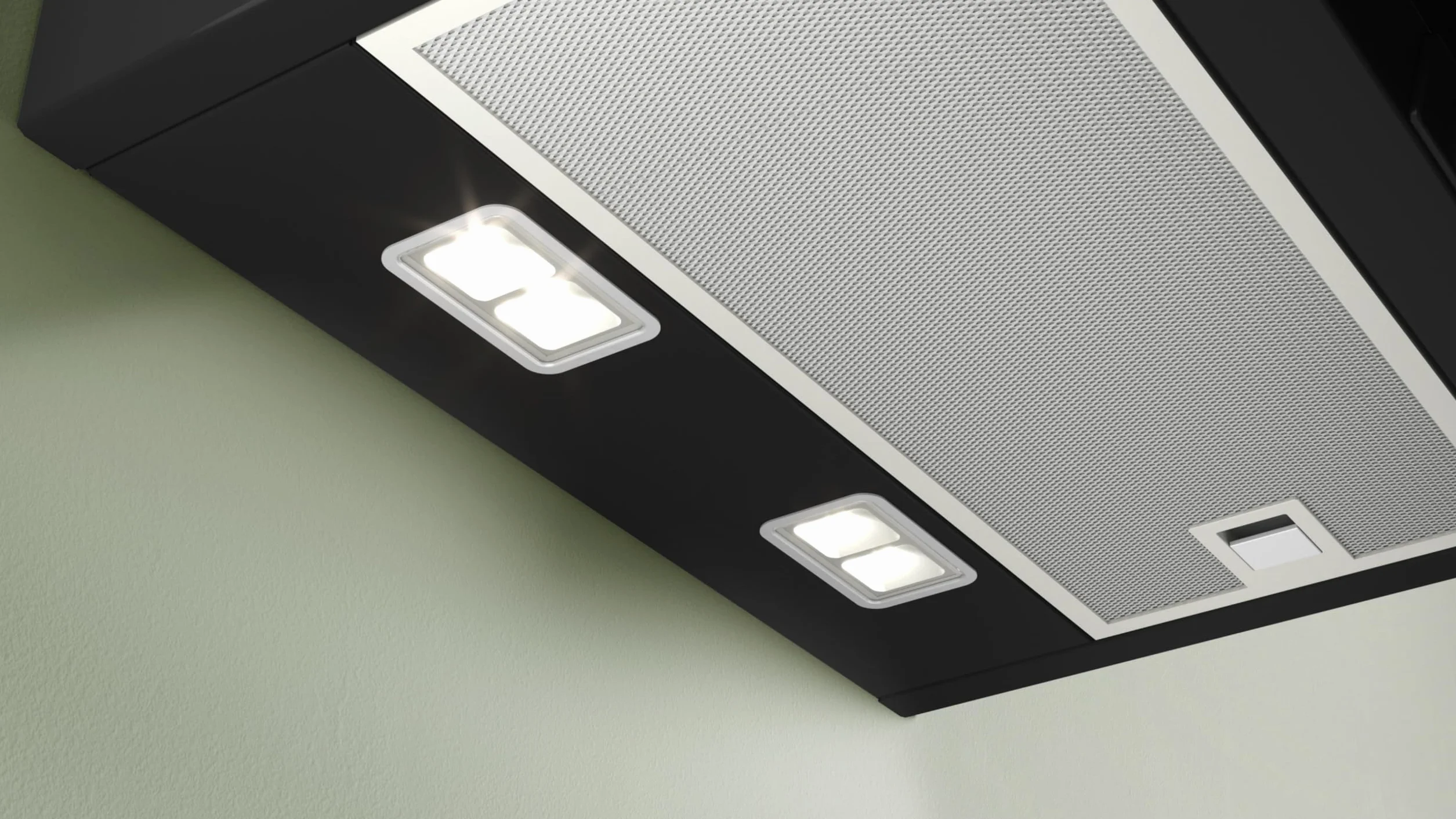 Bosch - Campana Extractora Decorativa de Pared, 60 cm, Serie 4, Electrónica TouchControl, Motor EcoSilence, Home Connect, Cristal Negro, DWK67FN60