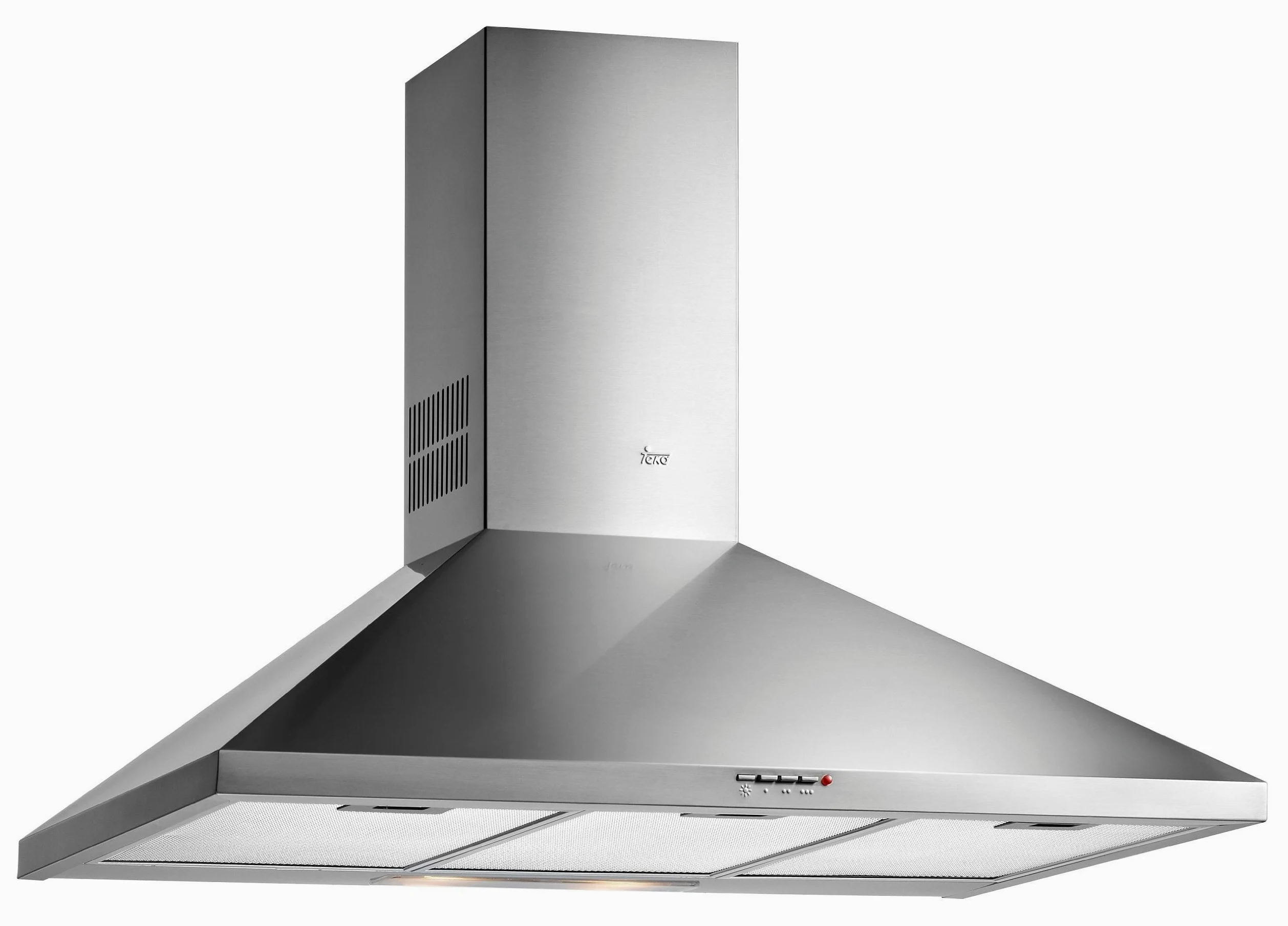 TEKA Campana Extractora de Pared 70 cm, Motor Doble, 3 Velocidades, 2 LED, Compatible con recirculación, DBB 70