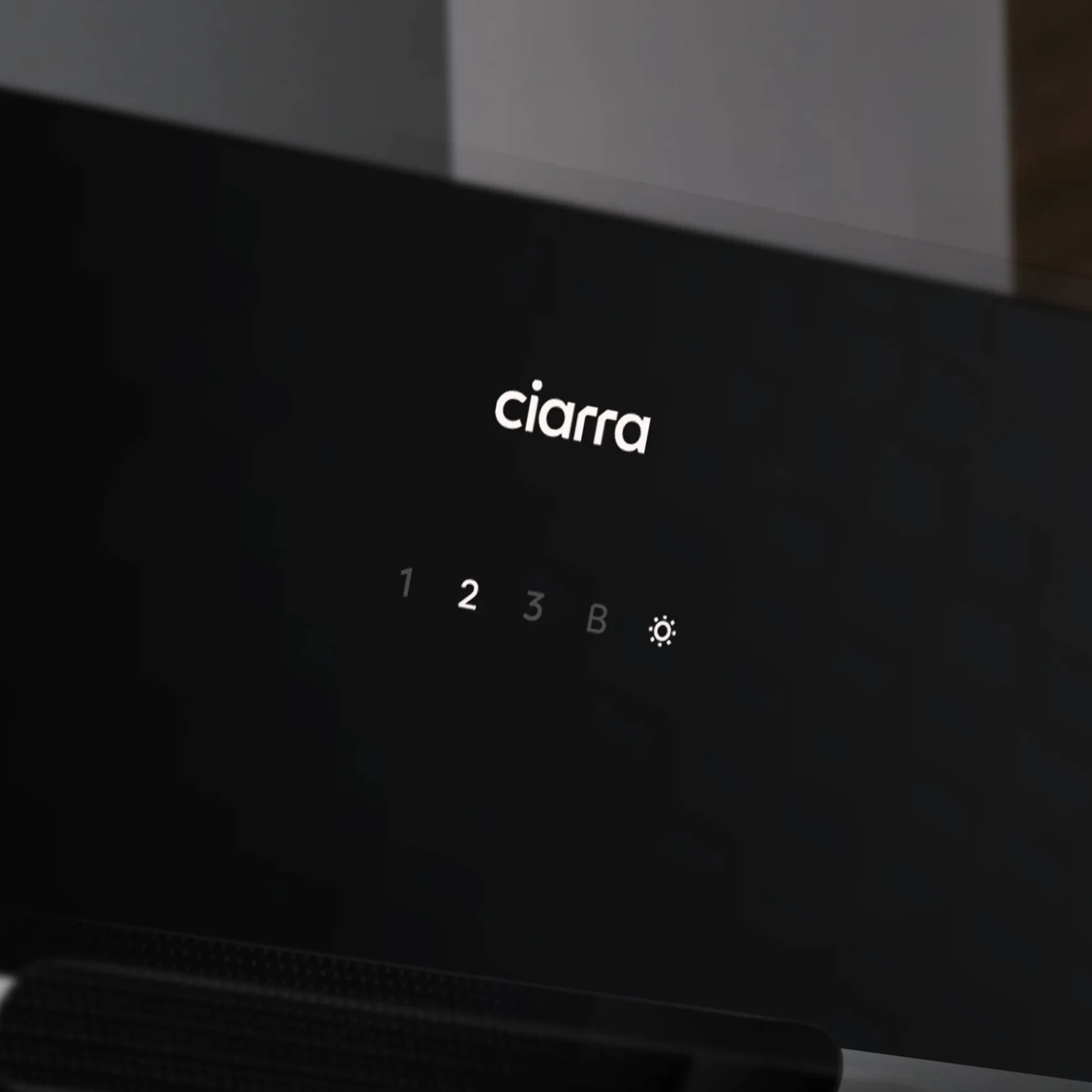 CIARRA CBCB6736F Campana Extractora 60cm CLase A+++ Wi-Fi App Touch-Booster Evacuación al Exterior y Recirculación Interna por Filtro de Carbón CBCF003