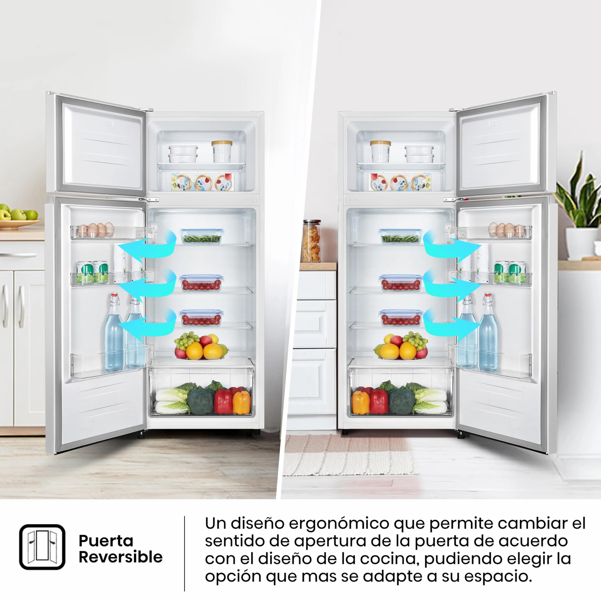 Hisense Frigorífico Dos Puertas 206 L Clase E 143 cm Blanco