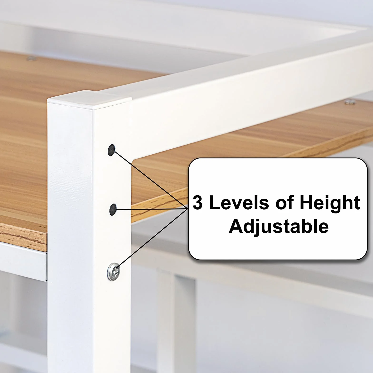 JXZ Mueble Lavadora, Soporte Secadora sobre Lavadora, Gabinete de Lavadora de Tambor, Ajustable en Altura de 3 Niveles, Capacidad de 300 kg para BañO, Cocina, BalcóN, Lavandería (Blanco A)