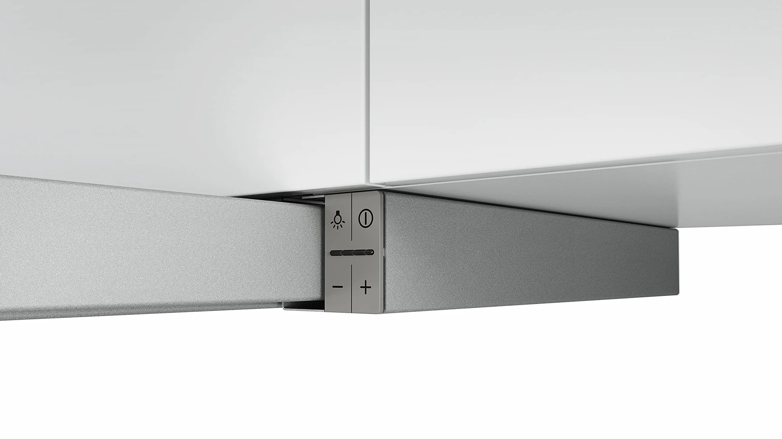 Bosch DFL064A52 Serie 4 - Campana de pantalla plana, 60 cm de ancho, circulación y salida de aire, fabricado en Alemania, motor EcoSilence Drive silencioso y eficiente, iluminación LED uniforme,