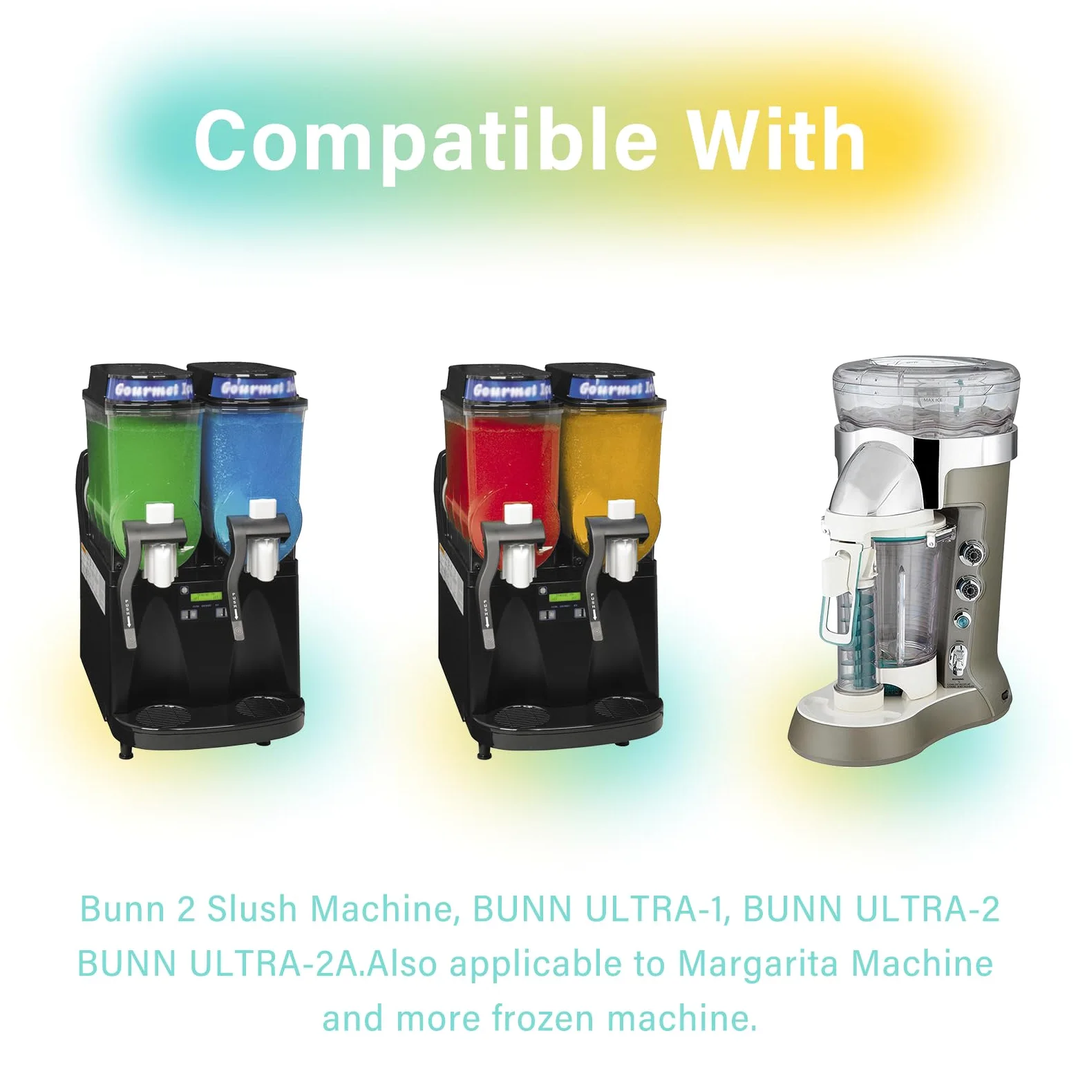 Sello de junta de tambor de refrigeración/tolva 32079.0000 y kit de sellado de grifo, máquina de bebidas congeladas 32268.1000 para máquina de granizado Bunn Ultra2, para piezas de máquina