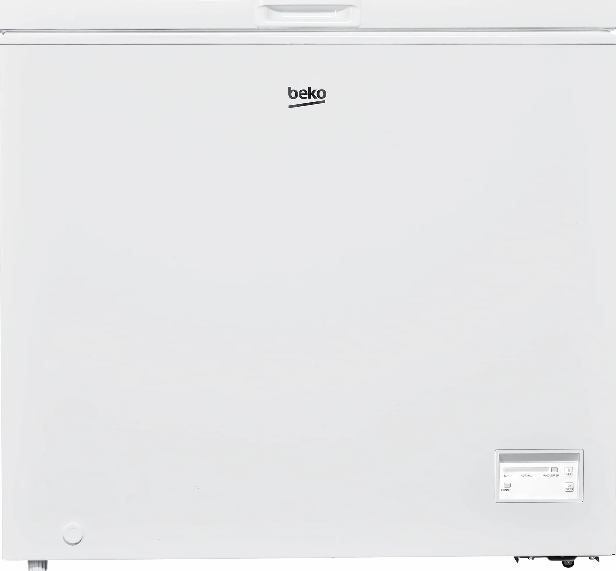 Congelador arcón 91,5cm 54,5cm 200L Beko CF200EWN Clase E 8996613200 Blanco