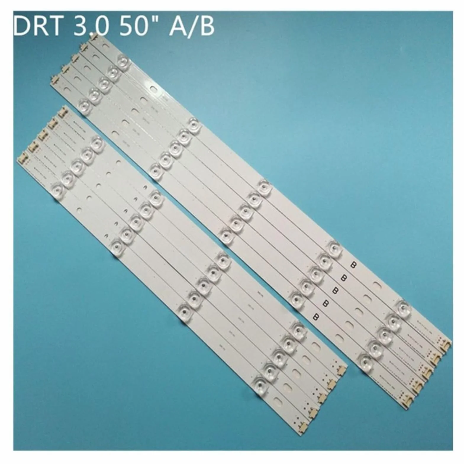 Tira de LED de 10 Piezas Compatible for LG 50LB6300 50lb650v 50LF6000 50LF580V 50LF6100 50LF5610 50LF5809 50LB5820 6916L-1982A 1983A 1781A 1782A