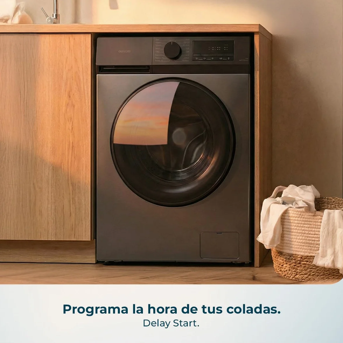 Cecotec Bolero DressCode 10450 Inverter Steel Pralka 10kg 1400 obr/min Klasa A-10%